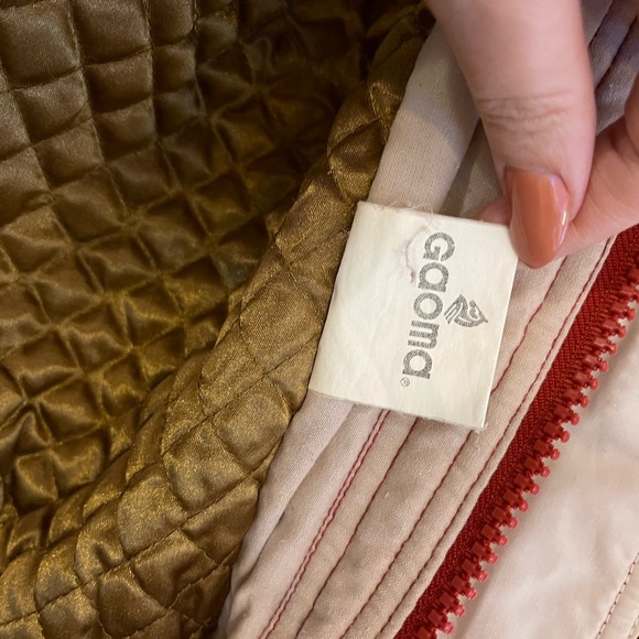 Rare Vintage Gaoma Outdoor Lightweight Red Jacket with Crest Size XL - Picture 9 of 9